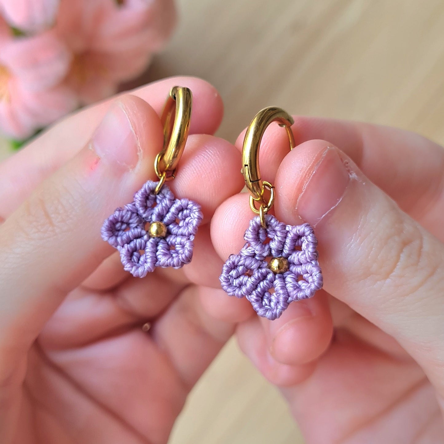 Créoles interchangeables Floreia 🌸
